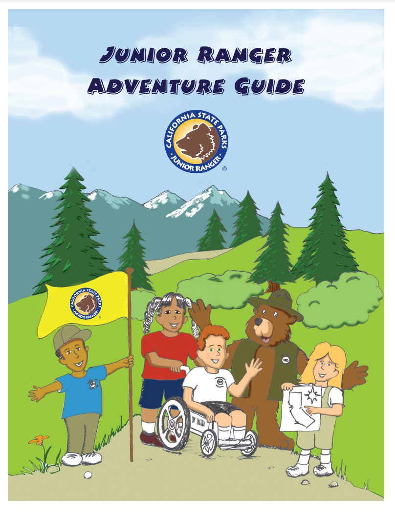 Junior Ranger Adventure Guide Cover (English)